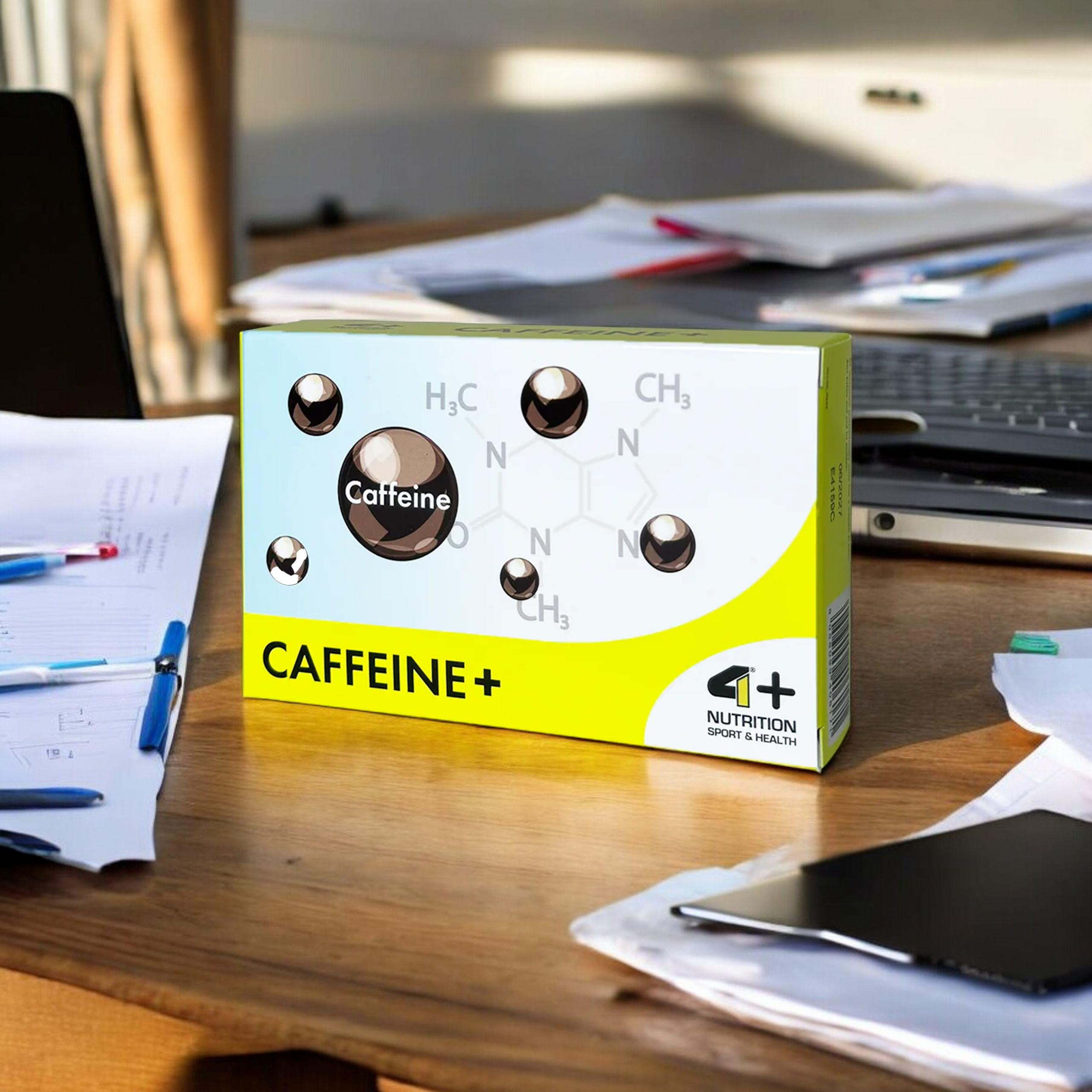 4 SPORT NUTRITION - Caffeine+ - 30 comprimés.