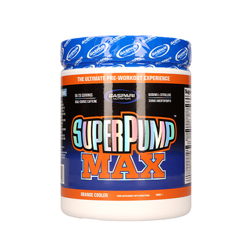 GASPARI NUTRITION - Super Pump Max - 500g - Orange rafraîchissant