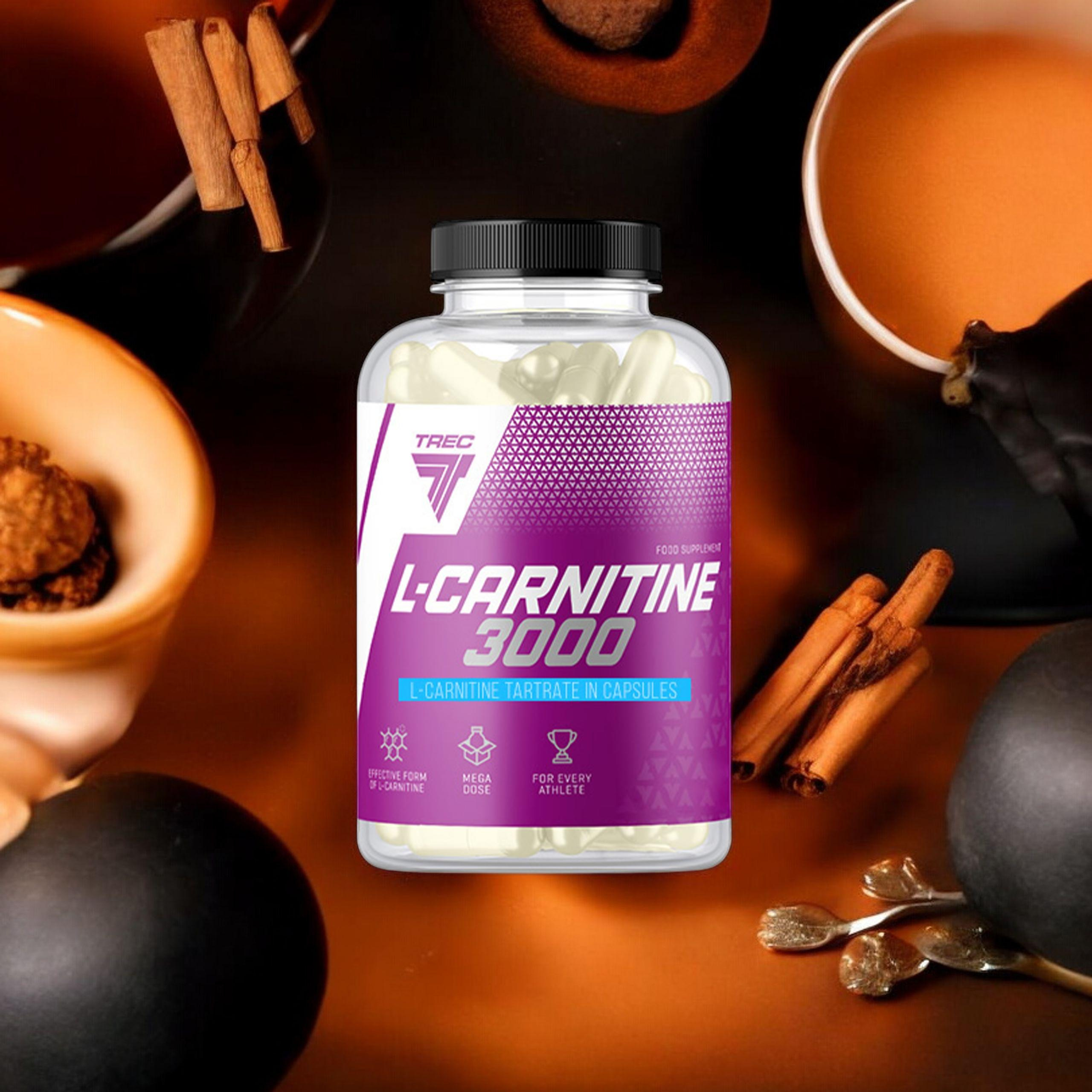 TREC L-Carnitine 3000 - 60caps. - L-Carnitine