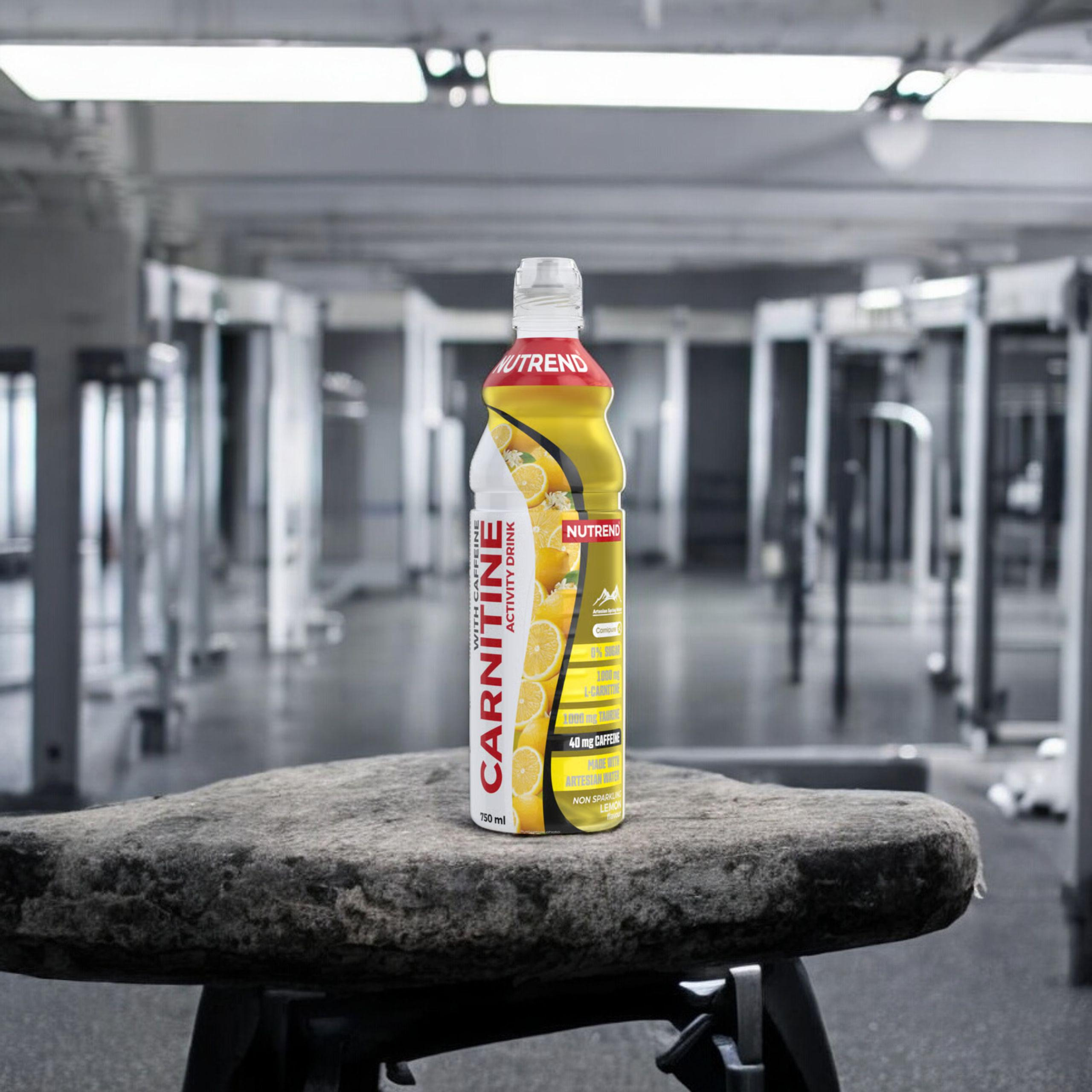 NUTREND Boisson à la carnitine avec caféine - 8x 750ml