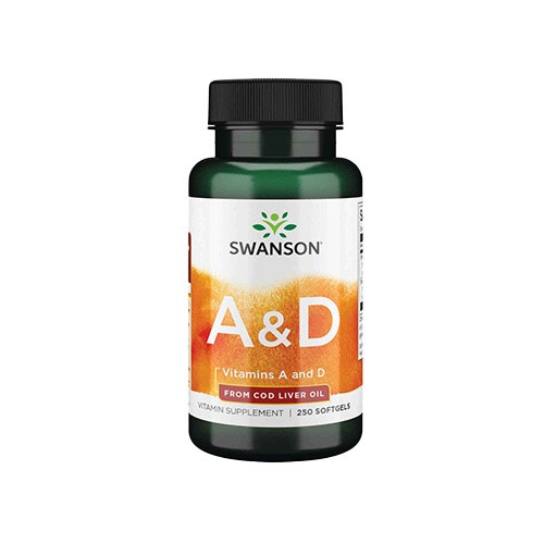 SWANSON - Vitamine A & D - 250softgels