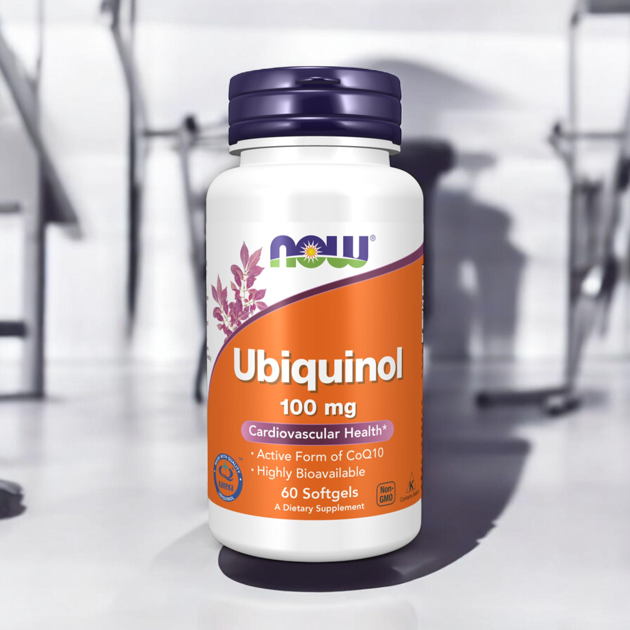 NOW Ubiquinol 100mg - 60softgels