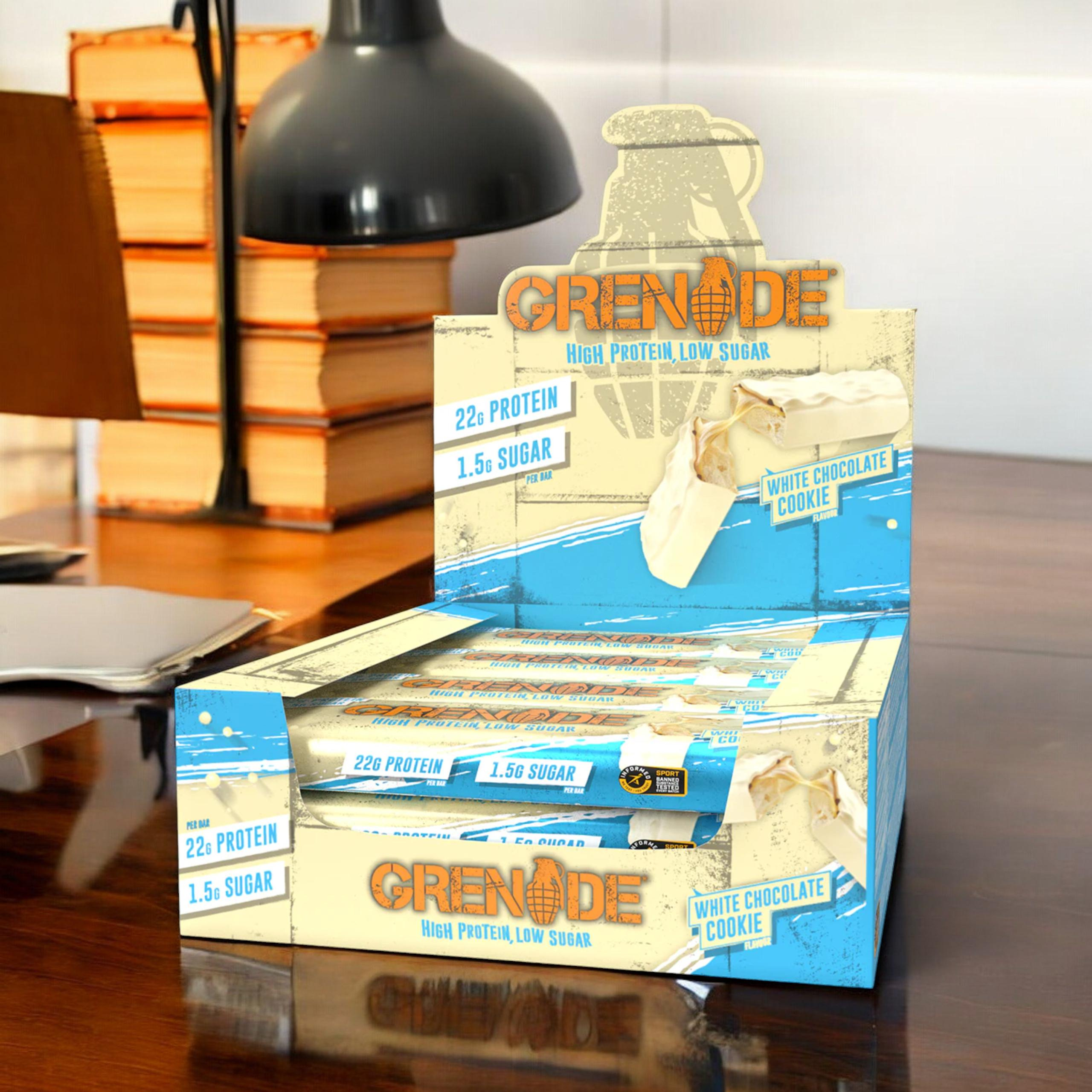 GRENADE - Barre Protéinée - 12x 60g