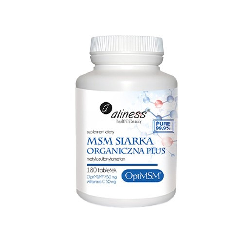 ALINESS MSM Soufre Organique PLUS - 180tabs
