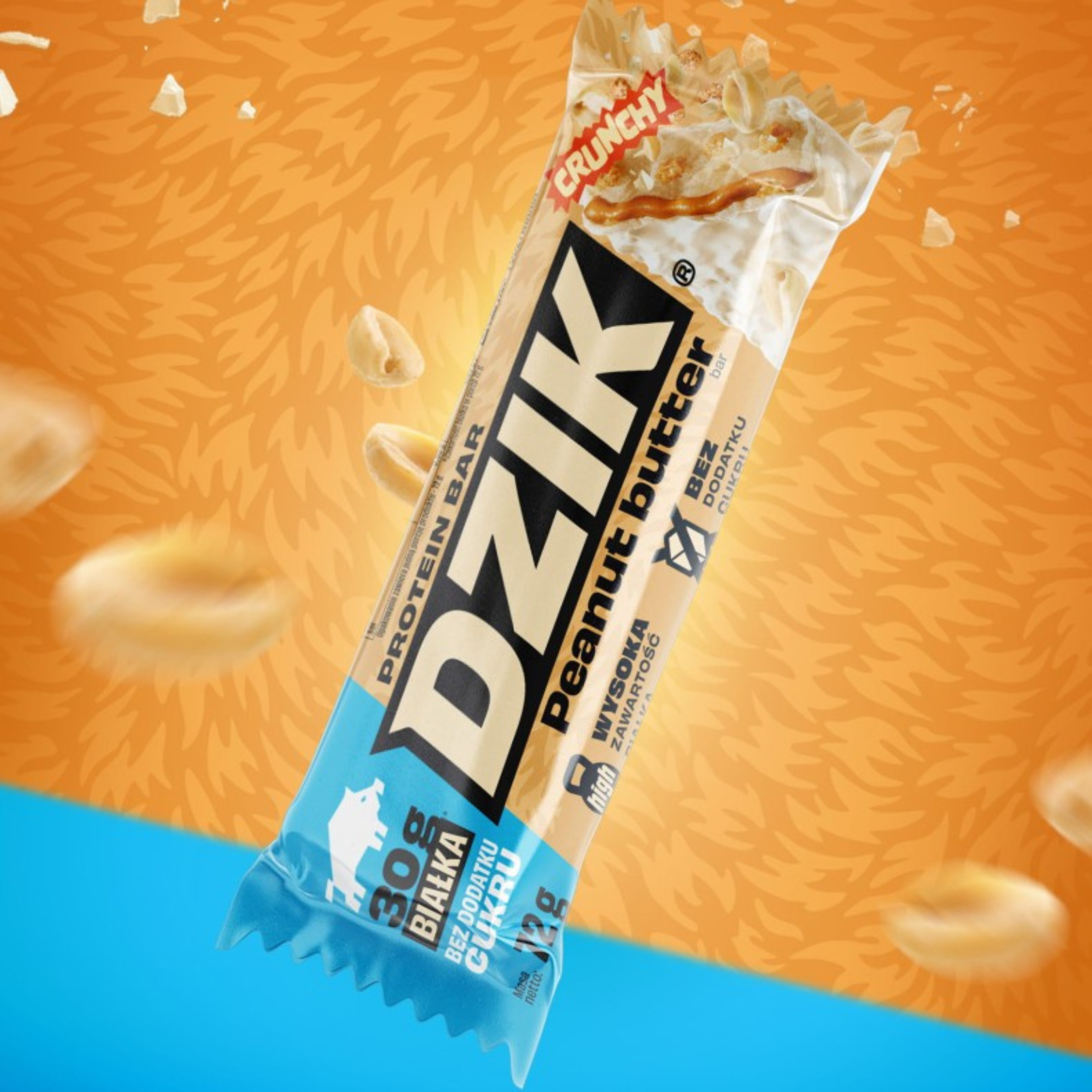 DZIK - Protein Bar Crunchy - 24x 70g pol_pl_DZIK-Protein-Bar-Crunchy-24x-70g-43141_3