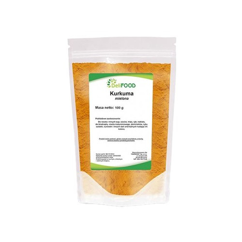 DELIFOOD - Curcuma moulue - 100g