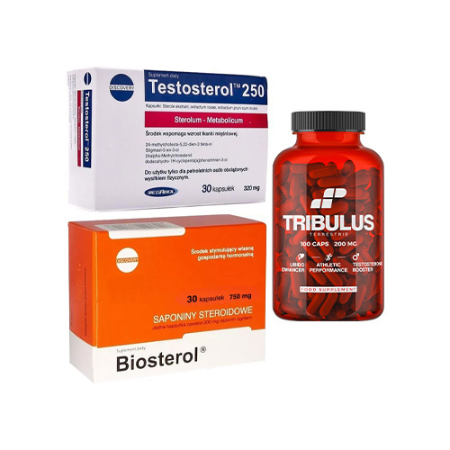 NE PAS OUVRIR MEGABOL Testosterol 250 - 30caps + Biosterol - 30caps.