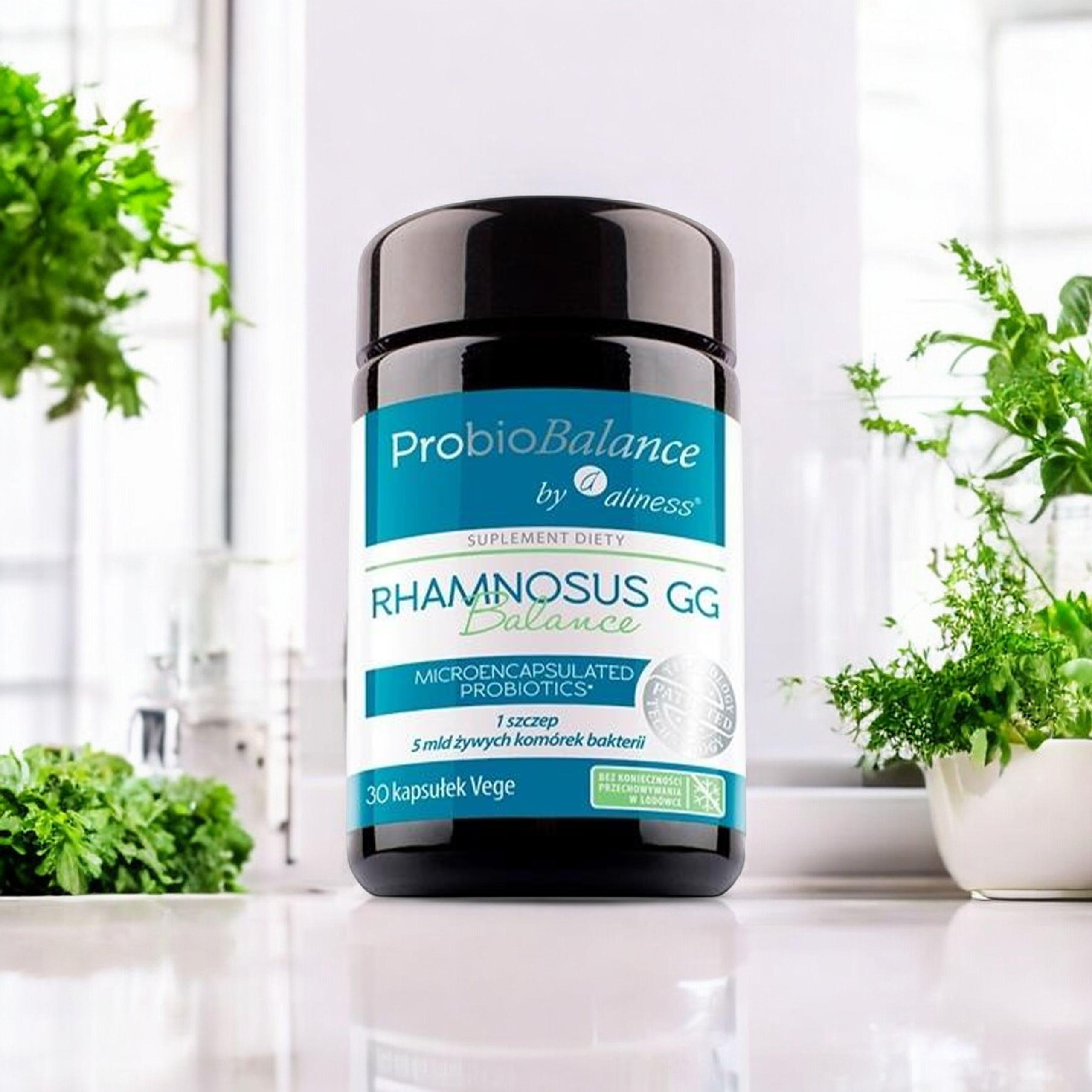 ALINESS - Rhamnosus GG Balance 5 milliards - 30 gélules végétales.