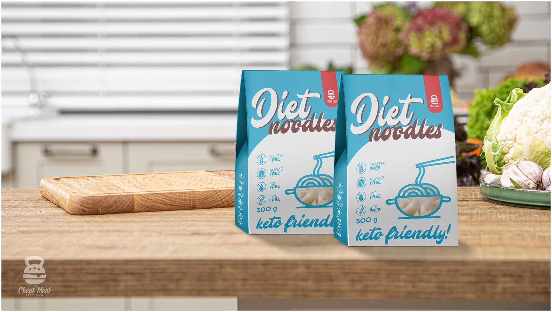 Cheat Meal Nutrition Diet Noodles - 6x 400g (6x 300g net) - Pâtes diététiques