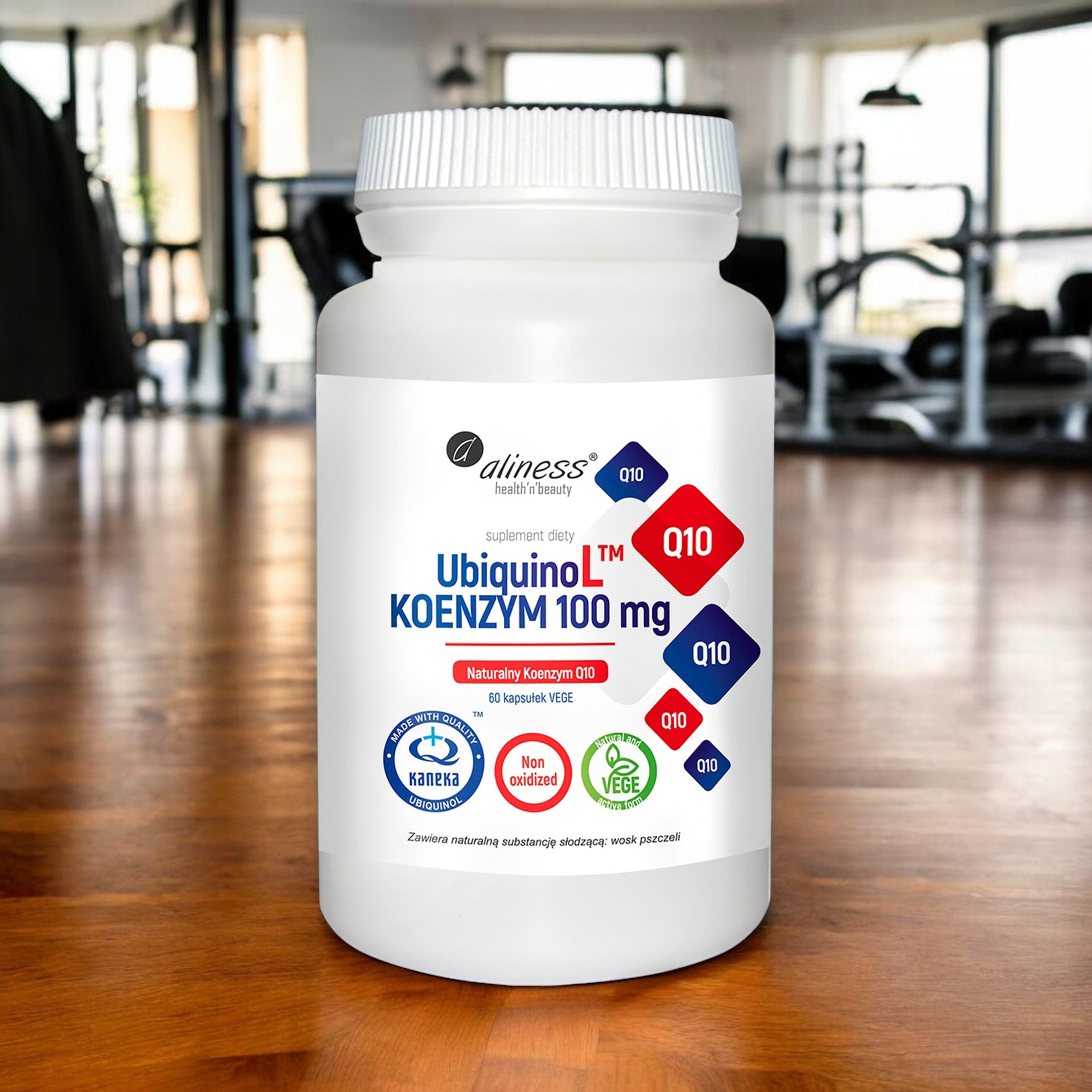 ALINESS - UbiquinoL KANEKA CoEnzyme Q10 Naturel 100mg - 60vcaps