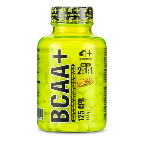 4+ NUTRITION BCAA+ - 125tabs