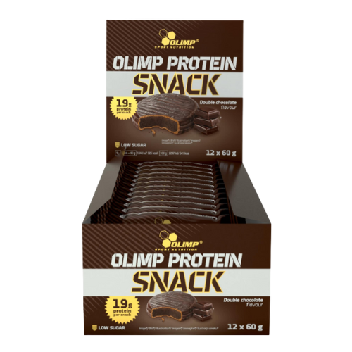 OLIMP Protein Snack - 12x 60g  - Double Chocolate
