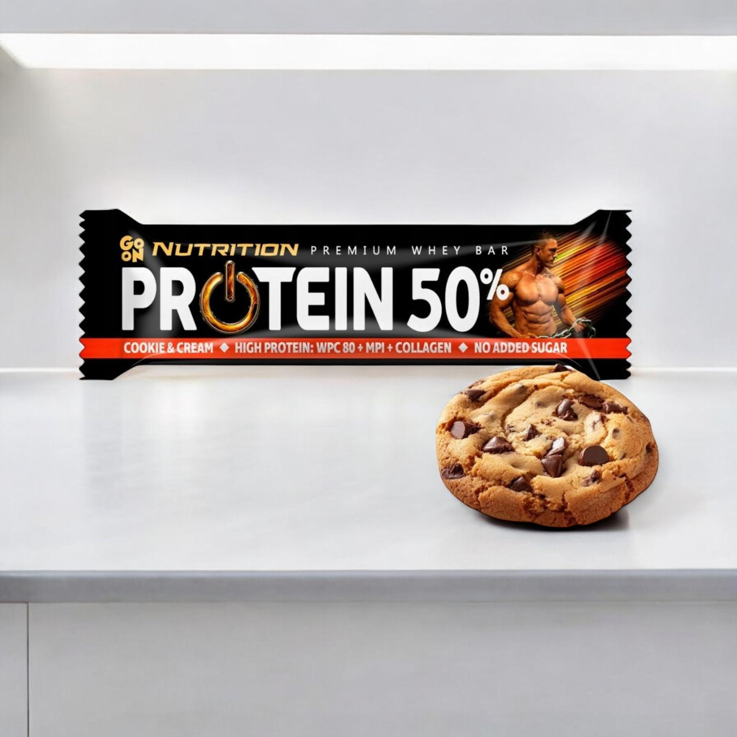 SANTE - Go On Protein 50% - 24x 40g - Cookie & Cream 