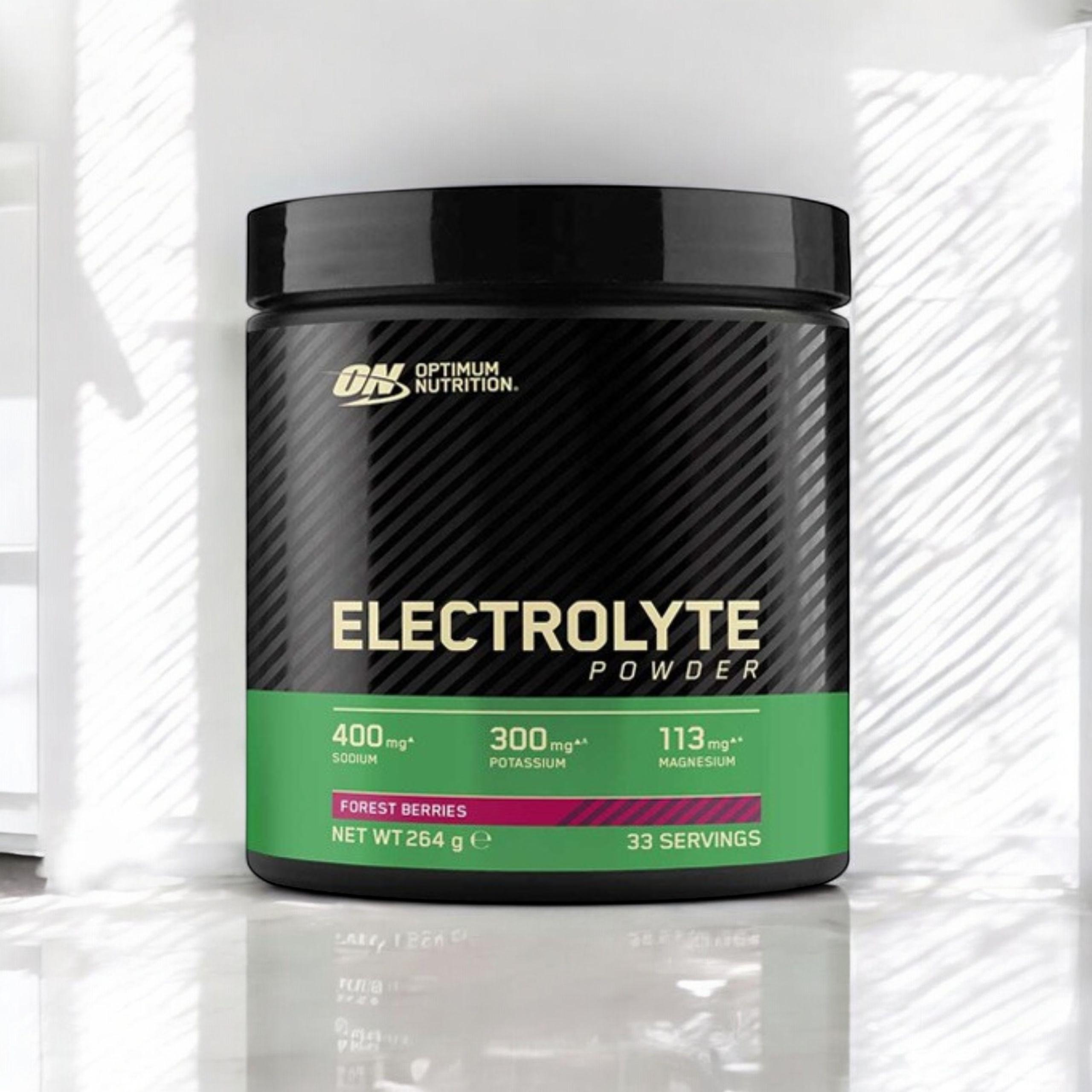 OPTIMUM NUTRITION Electrolyte – 264 g – Fruits des Bois