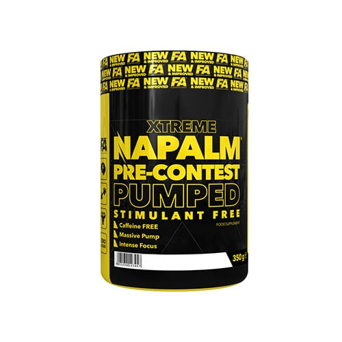 FITNESS AUTHORITY Napalm Pre-Contest Pumped Stimulant Free - 350g