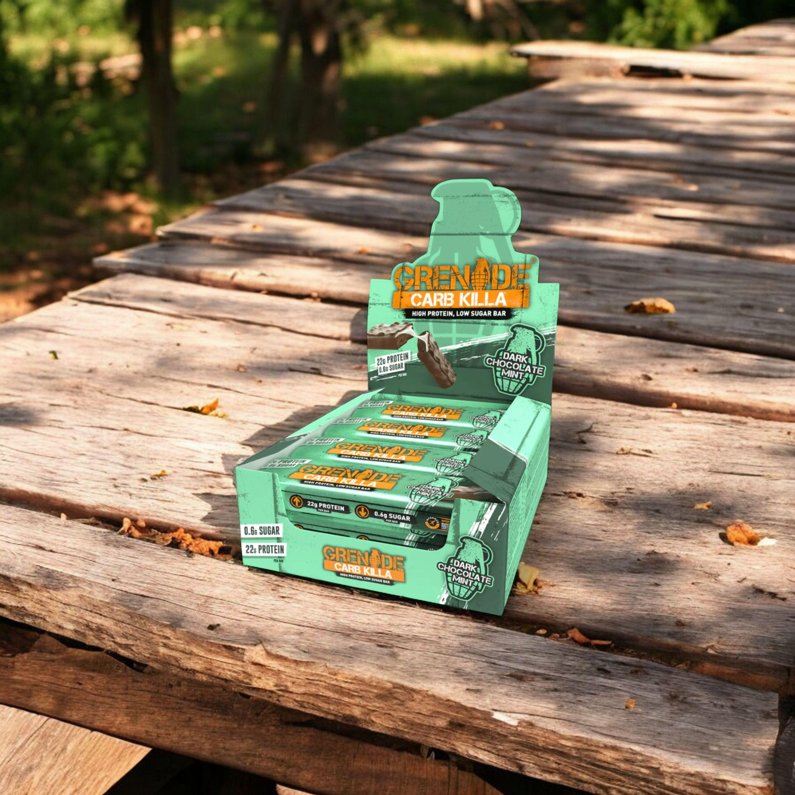 GRENADE - Barre protéinée - 60g x12