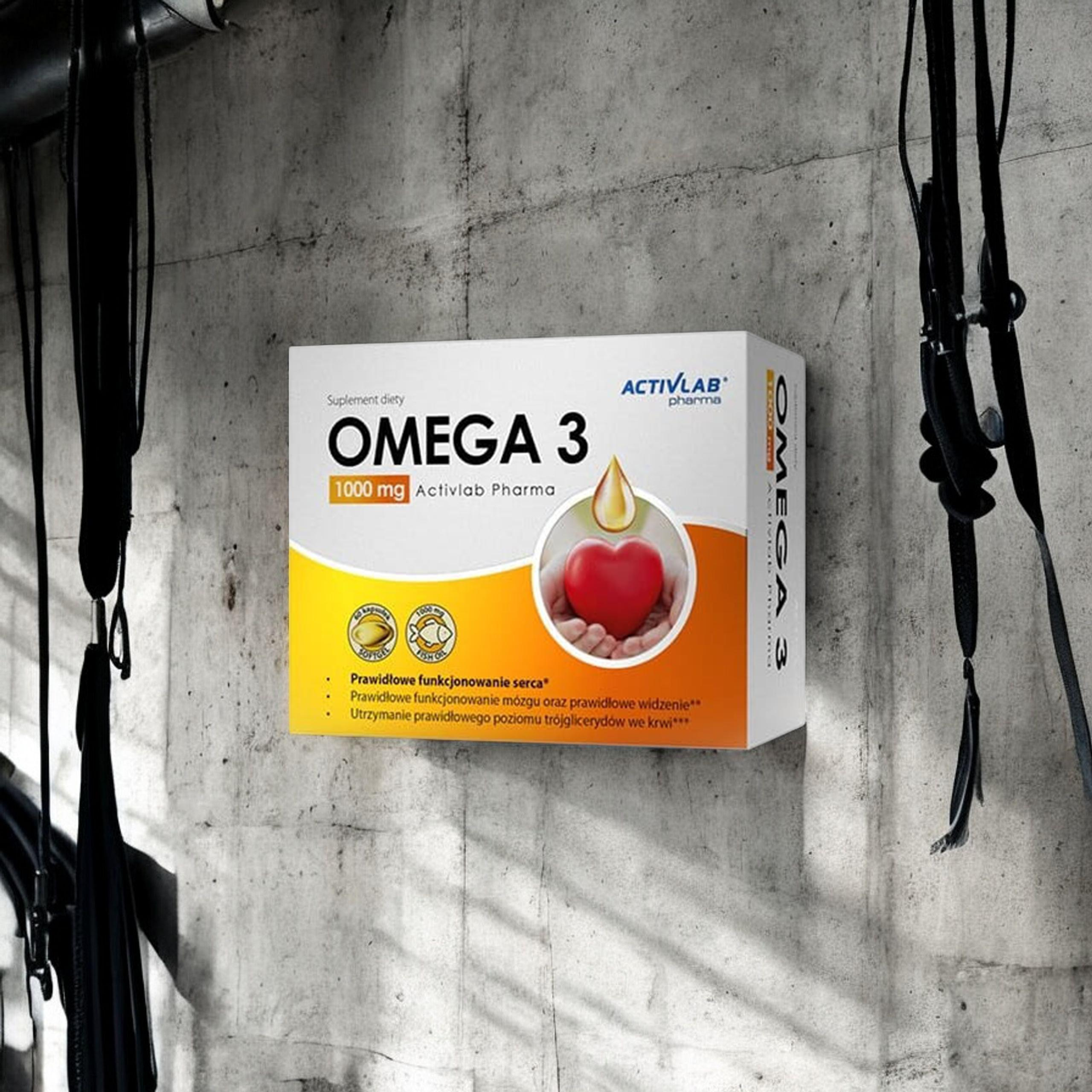 ACTIVLAB PHARMA Omega 3 1000mg - 60caps.