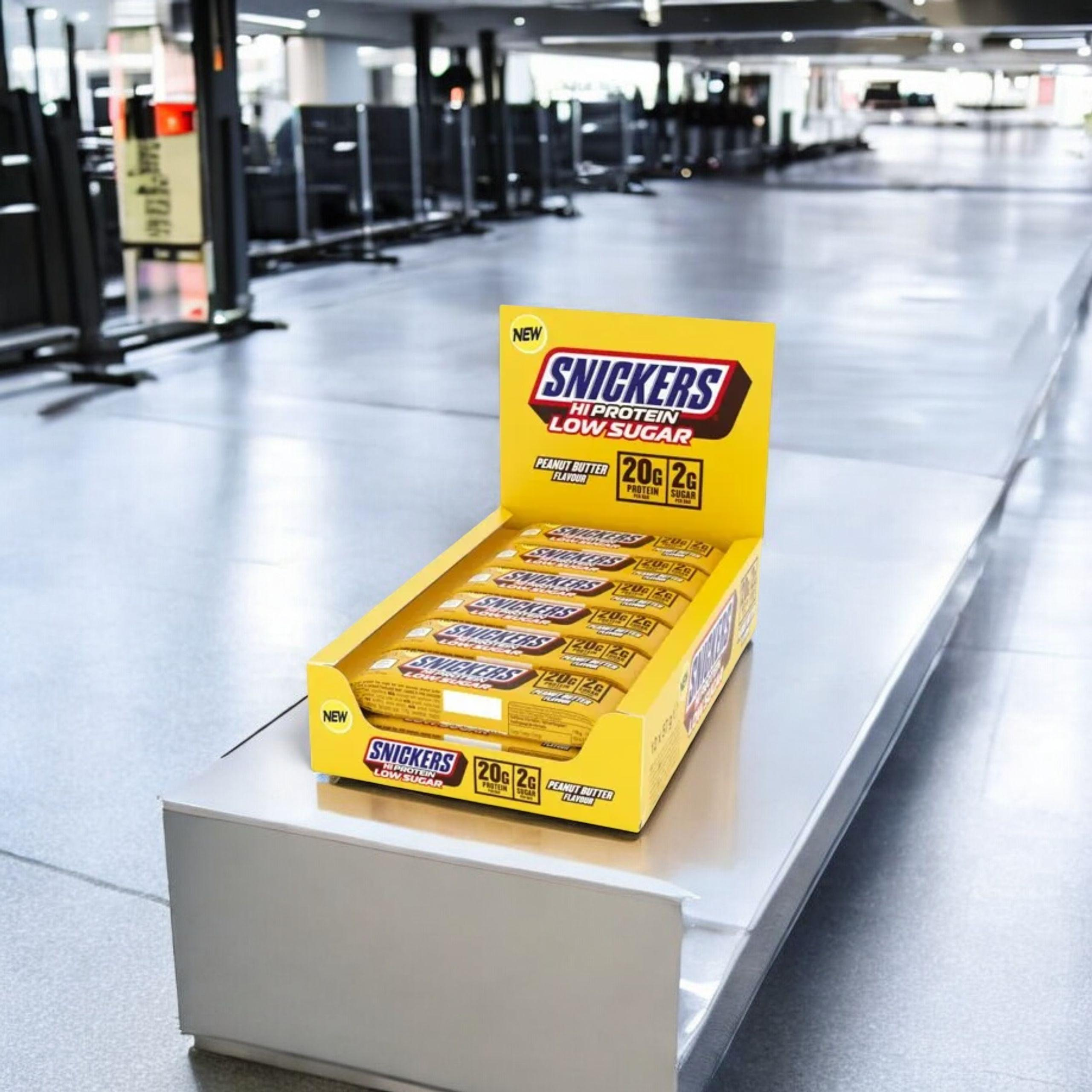 Mars - Barre protéinée HI Protein 57g à faible teneur en sucre - Caramel salé - 12 barres