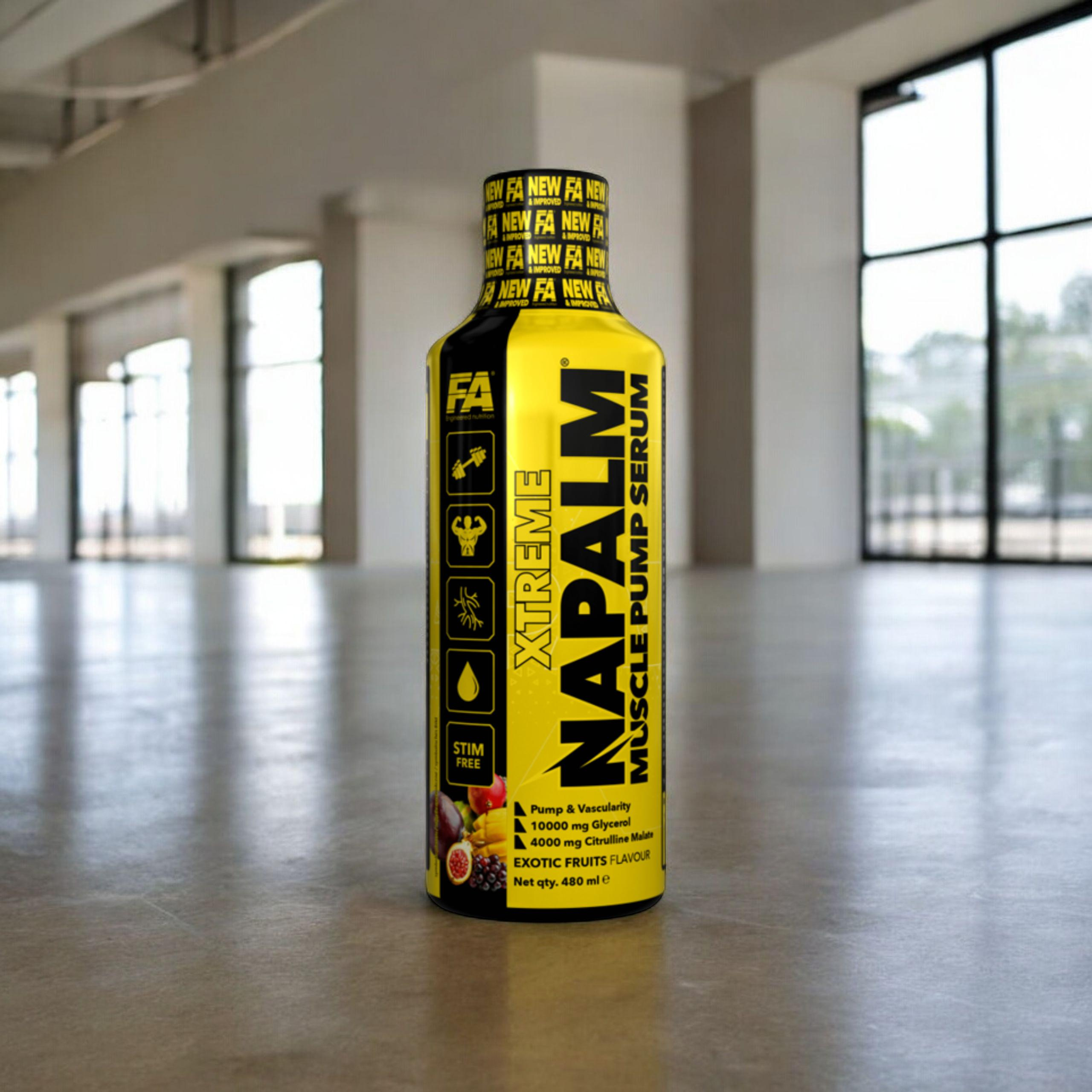 FITNESS AUTHORITY Napalm Muscle Pump Serum - 480ml - ExoticFruits - SOLDES - 31-03