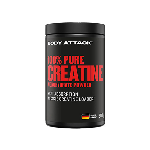 BODY ATTACK 100% Pure Creatine - 500g - Natural