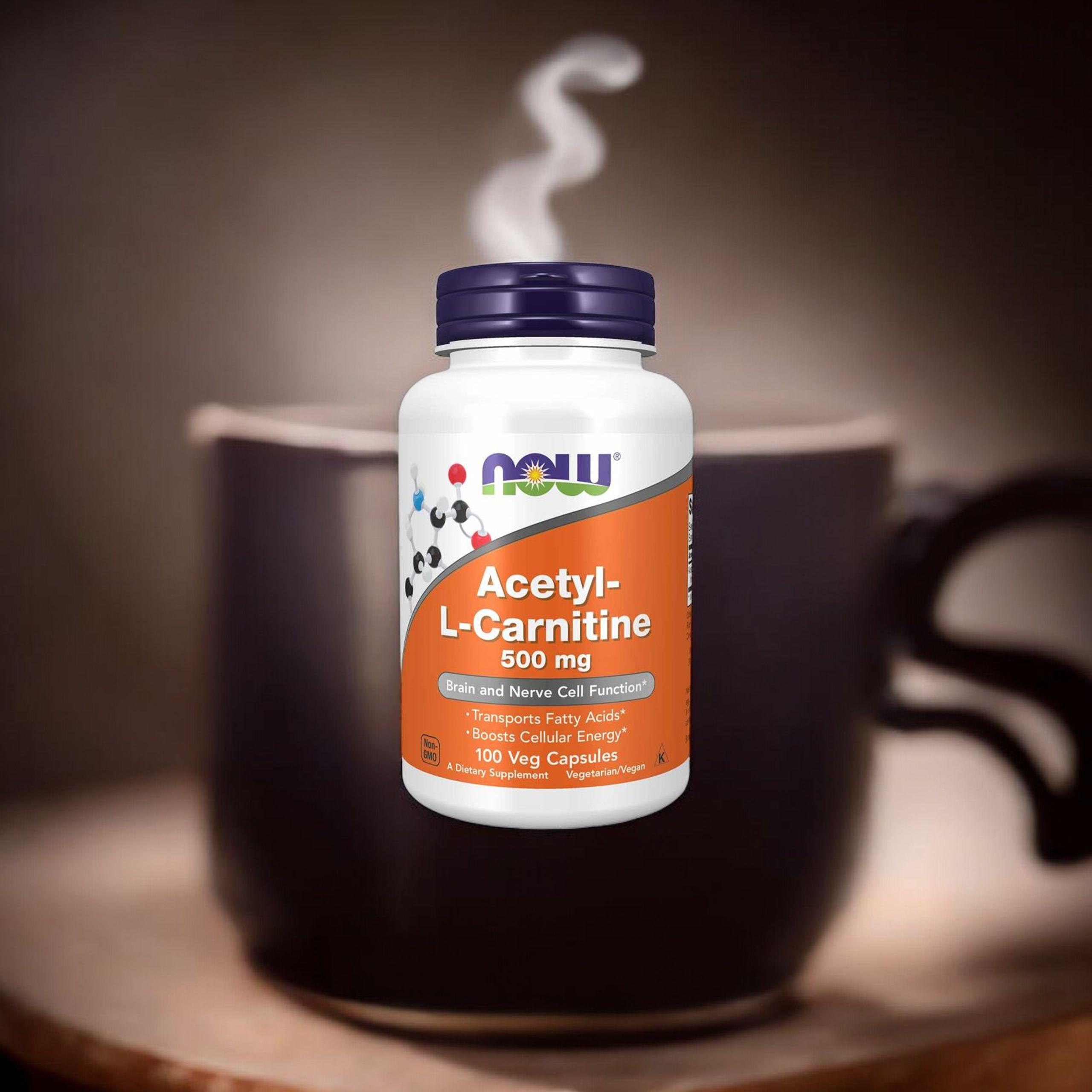 NOW Acetyl L-Carnitine 500mg - 100vcaps.