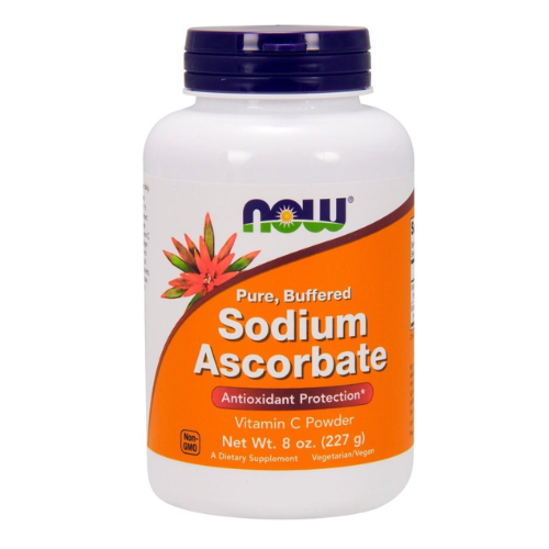 NOW - Poudre d'Ascorbate de Sodium - 227g