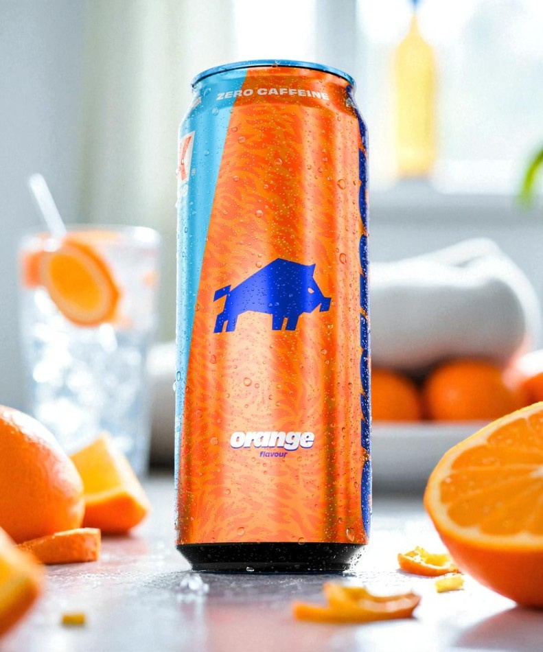 DZIK - Sanglier Energy Zero - 500ml - Orange