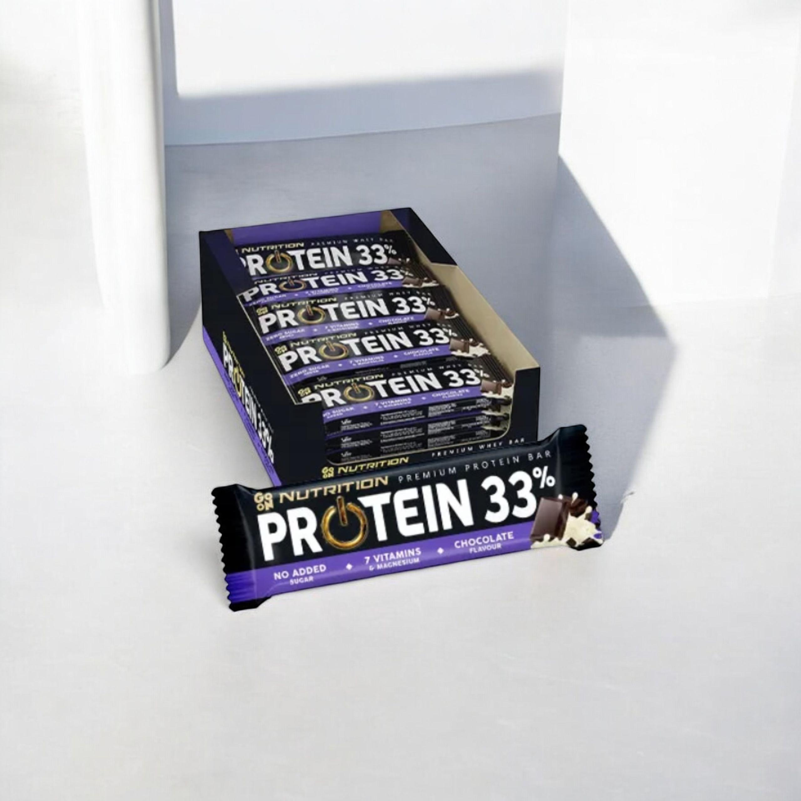 GO ON NUTRITION - Barre Go On Protein 33% - 25x 50g