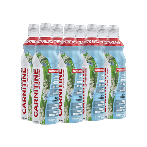 NUTREND - Boisson à la Carnitine - 8x 750ml - Sureau-Menthe