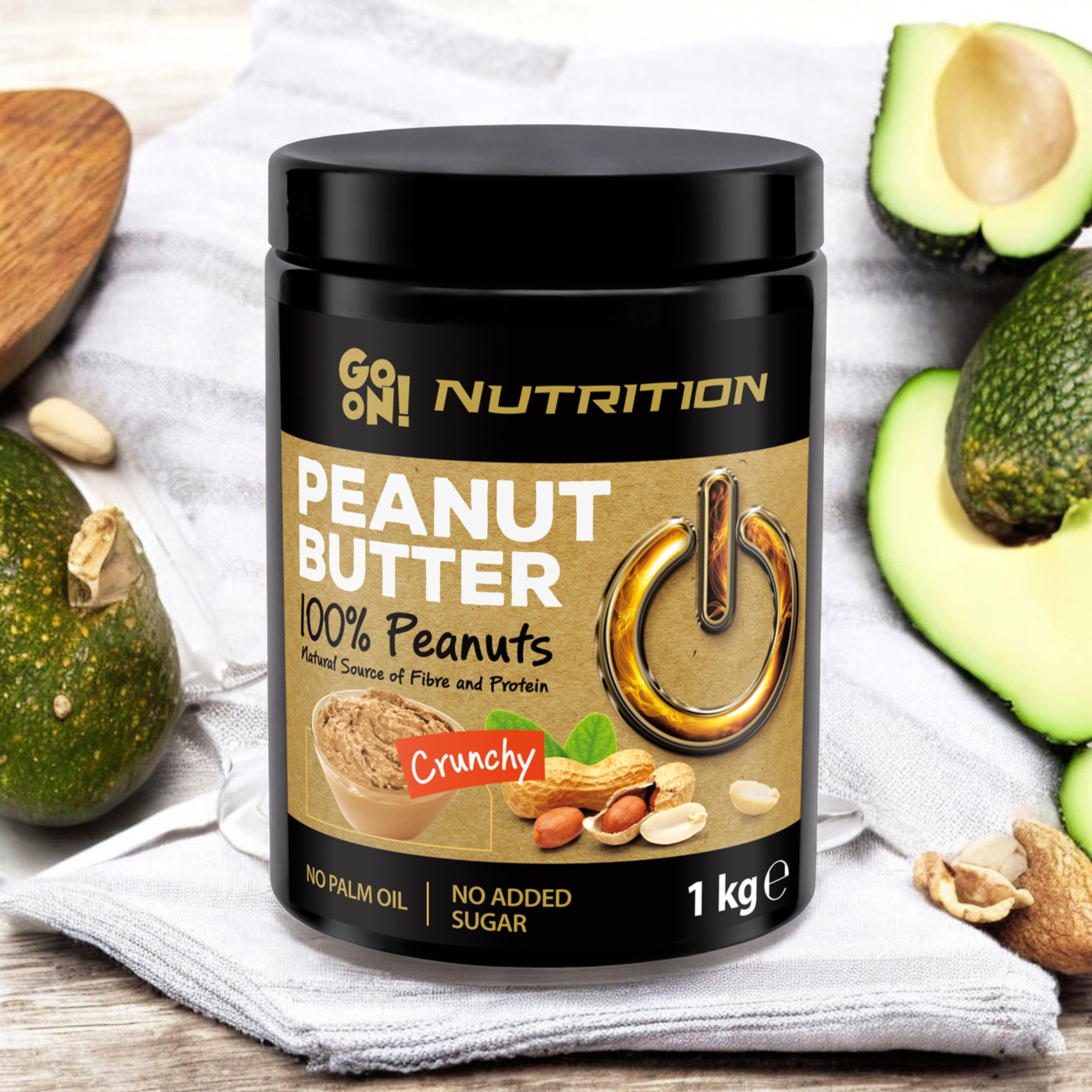 GO ON NUTRITION Peanut Cream - 100% Cacahuètes - 1000g
