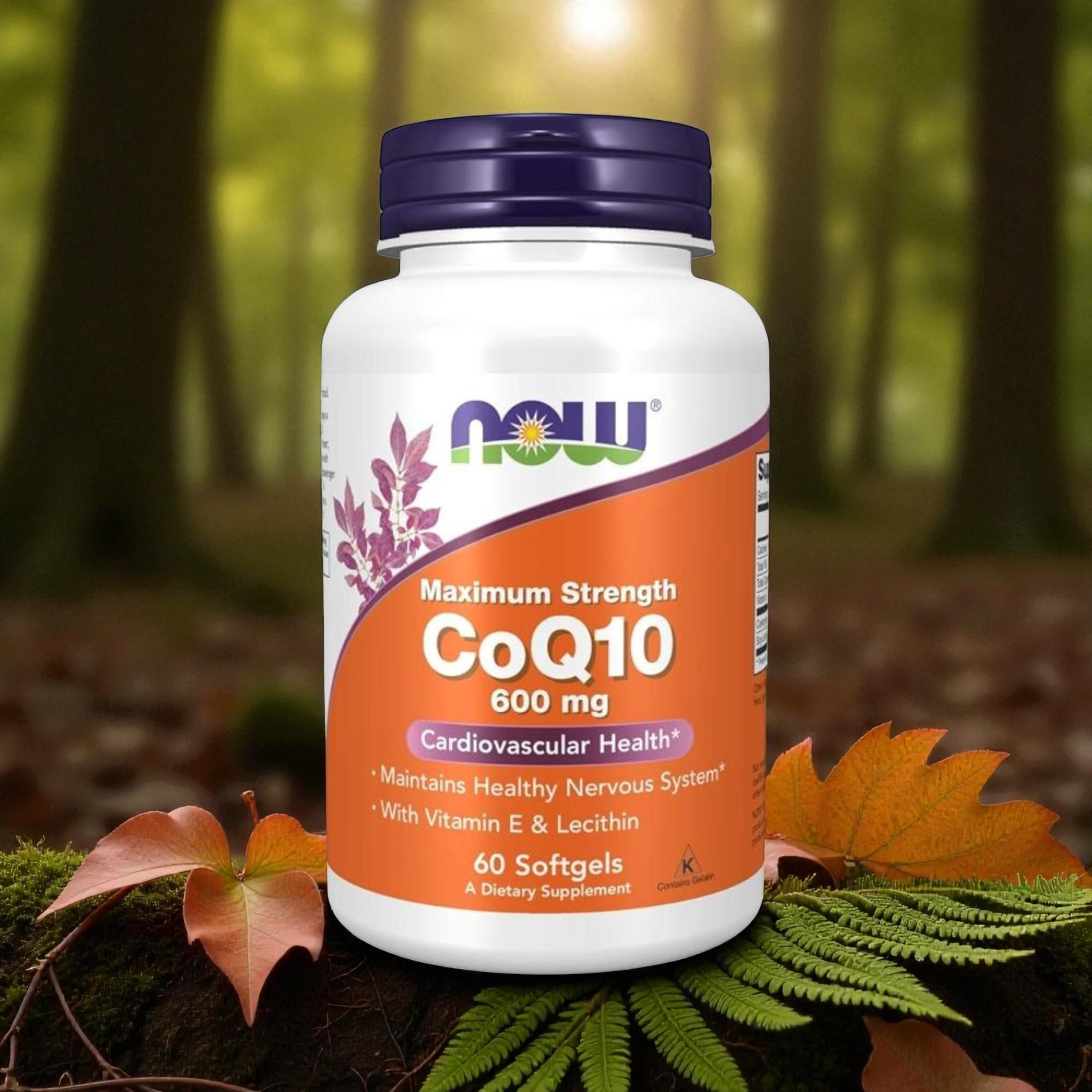 NOW - CoQ10 600mg - 60 gélules