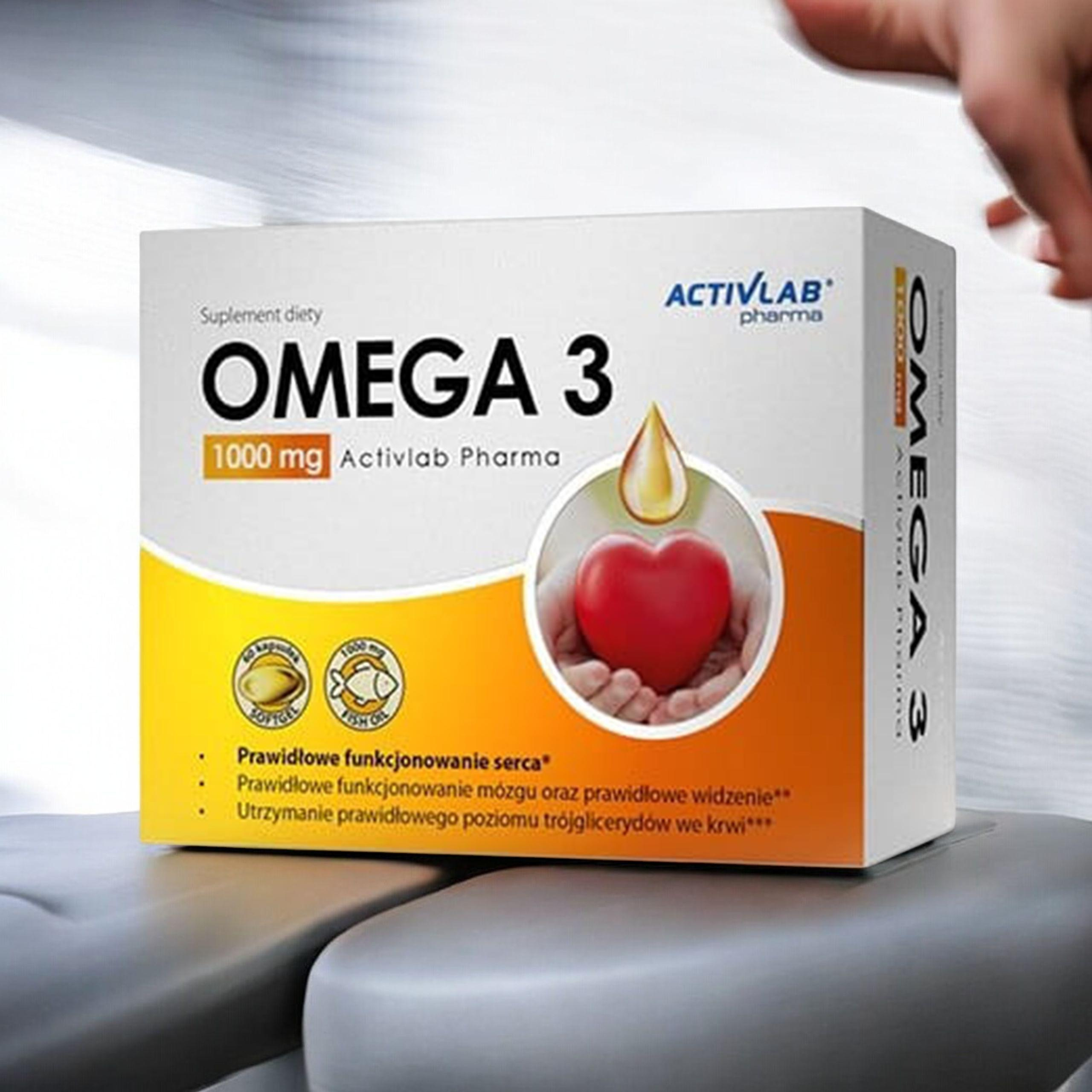 ACTIVLAB PHARMA Omega 3 1000mg - 60caps.