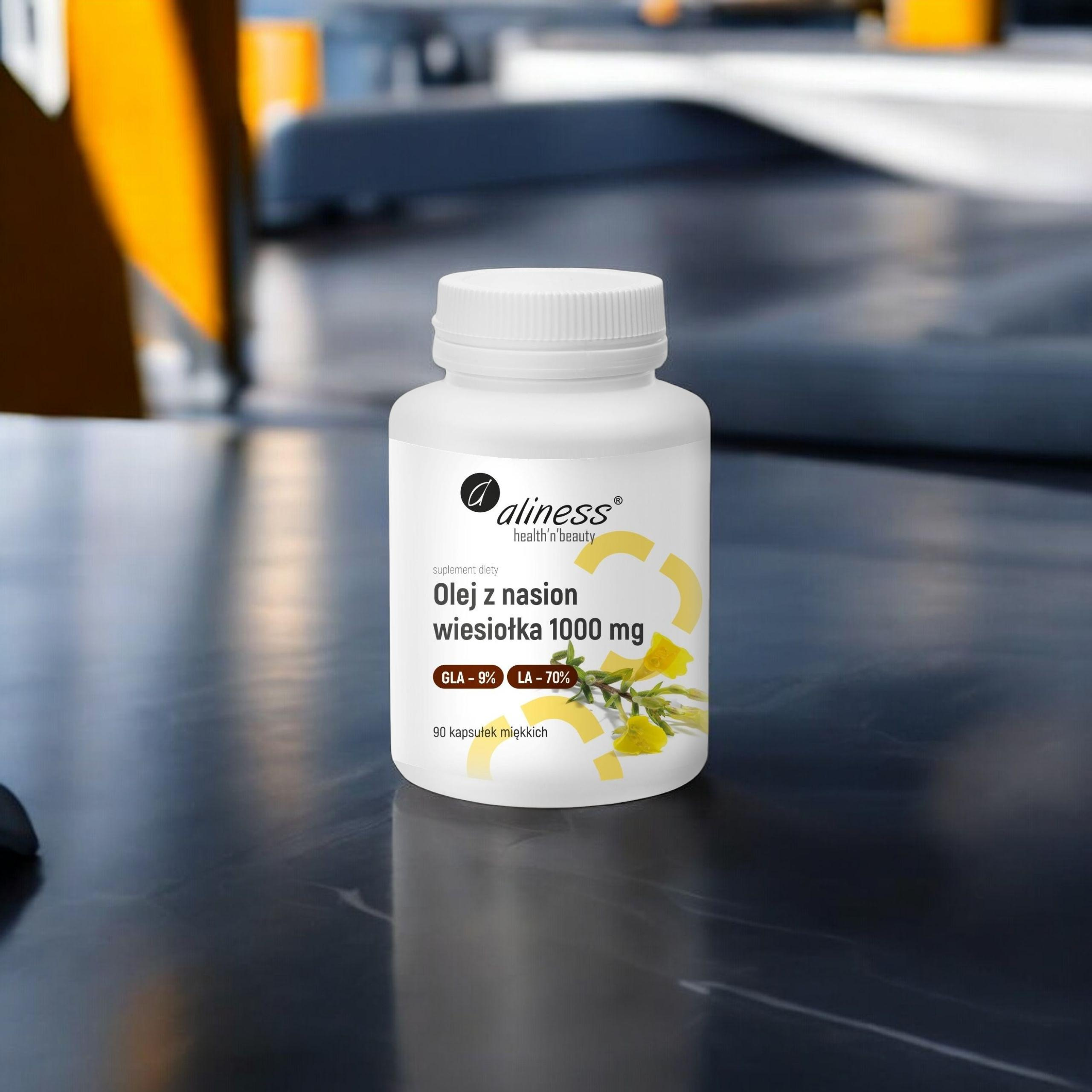 ALINESS - Huile de Graines d'Onagre 1000mg - 90caps.