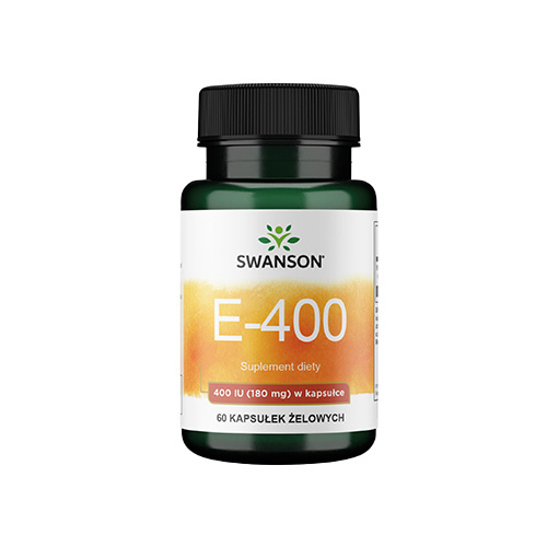 SWANSON Vitamin E 400IU - 60 softgels