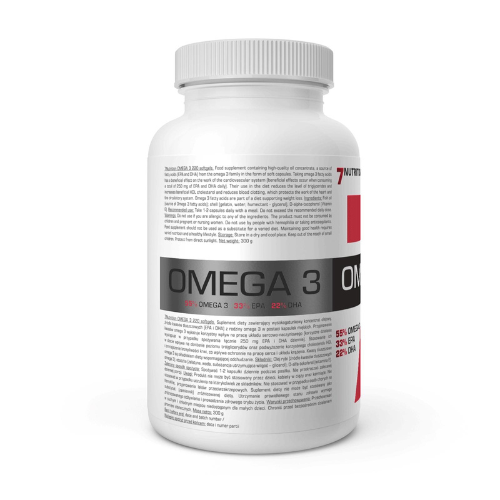 7 NUTRITION - Oméga 3 1000mg - 220 gélules