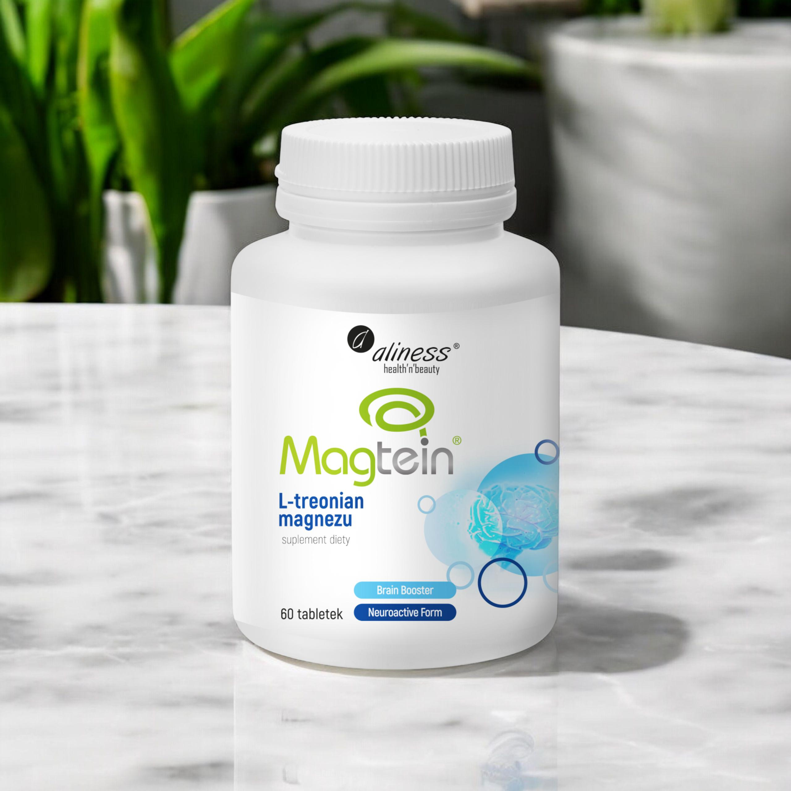 ALINESS - L-Thréonate de Magnésium Magtein 72mg - 60tabs.