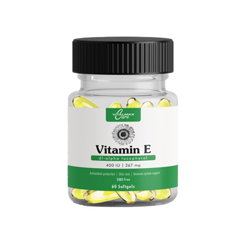 VITALMAX CARE Vitamina E 400IU - 60 softgels