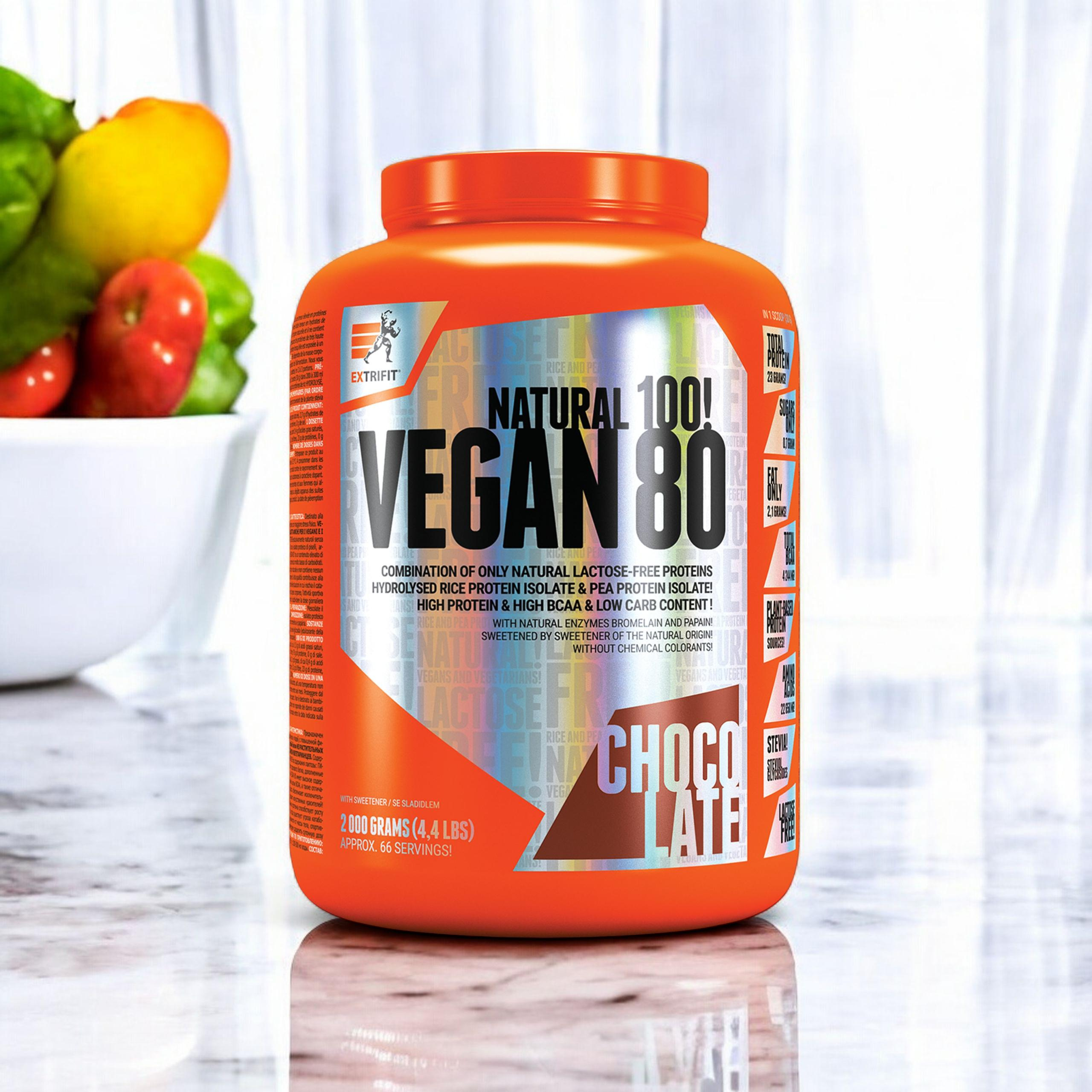 EXTRIFIT Vegan 80 - 2000g