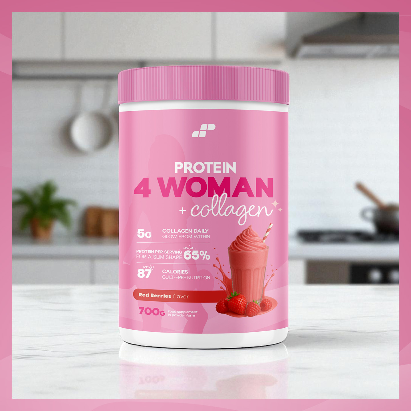 Protein 4 Woman + Collagen - 700g