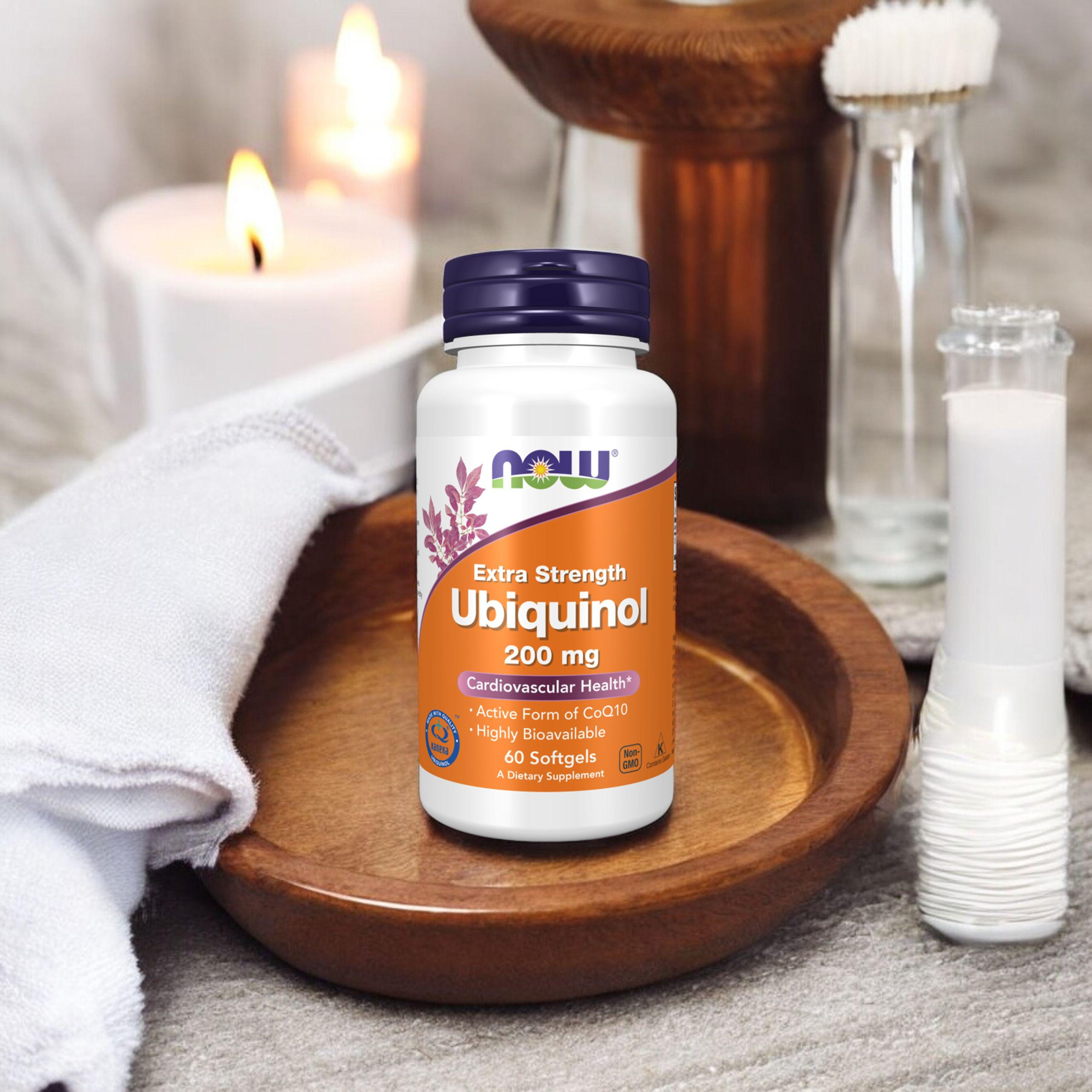 NOW Ubiquinol Extra Strength 200mg - 60softgels