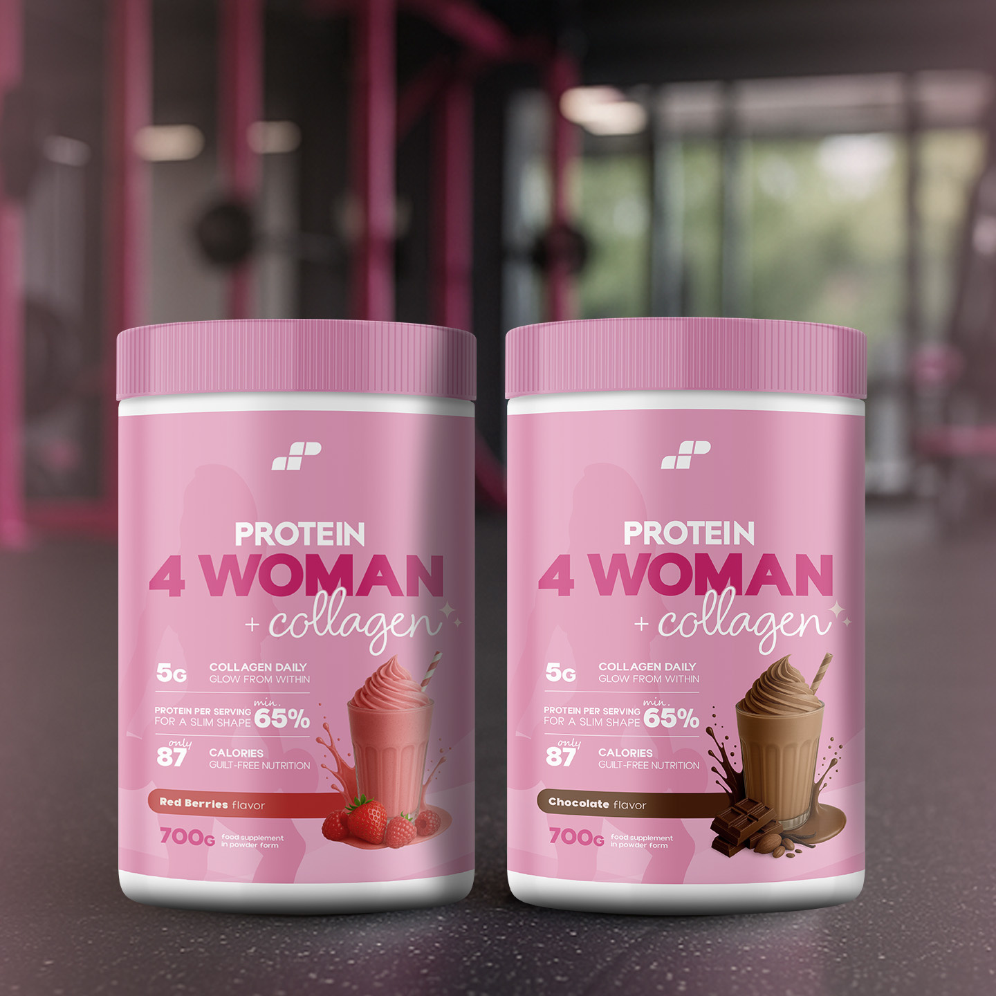 Protein 4 Woman + Collagen - 700g