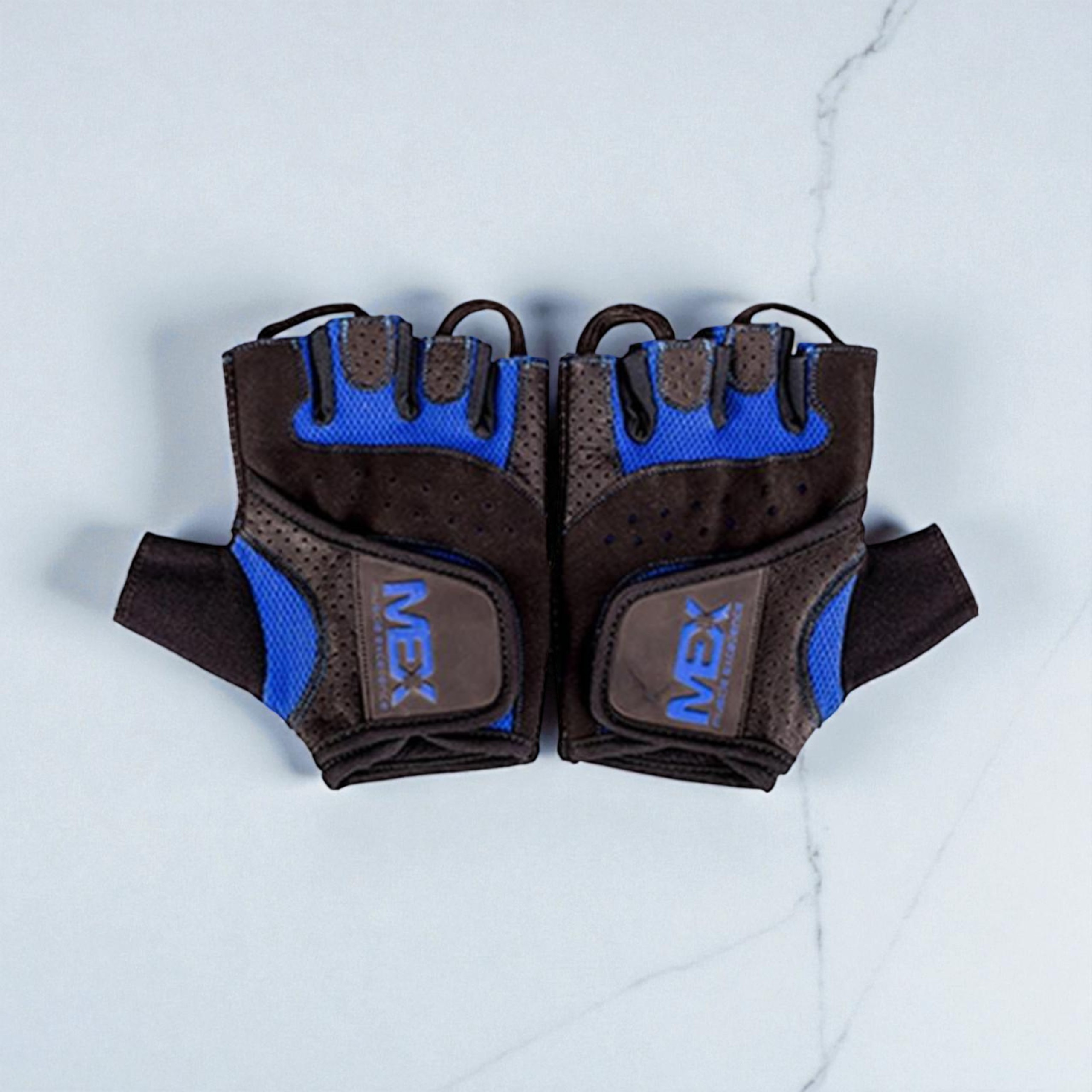 MEX NUTRITION - Gants M-Fit Blue