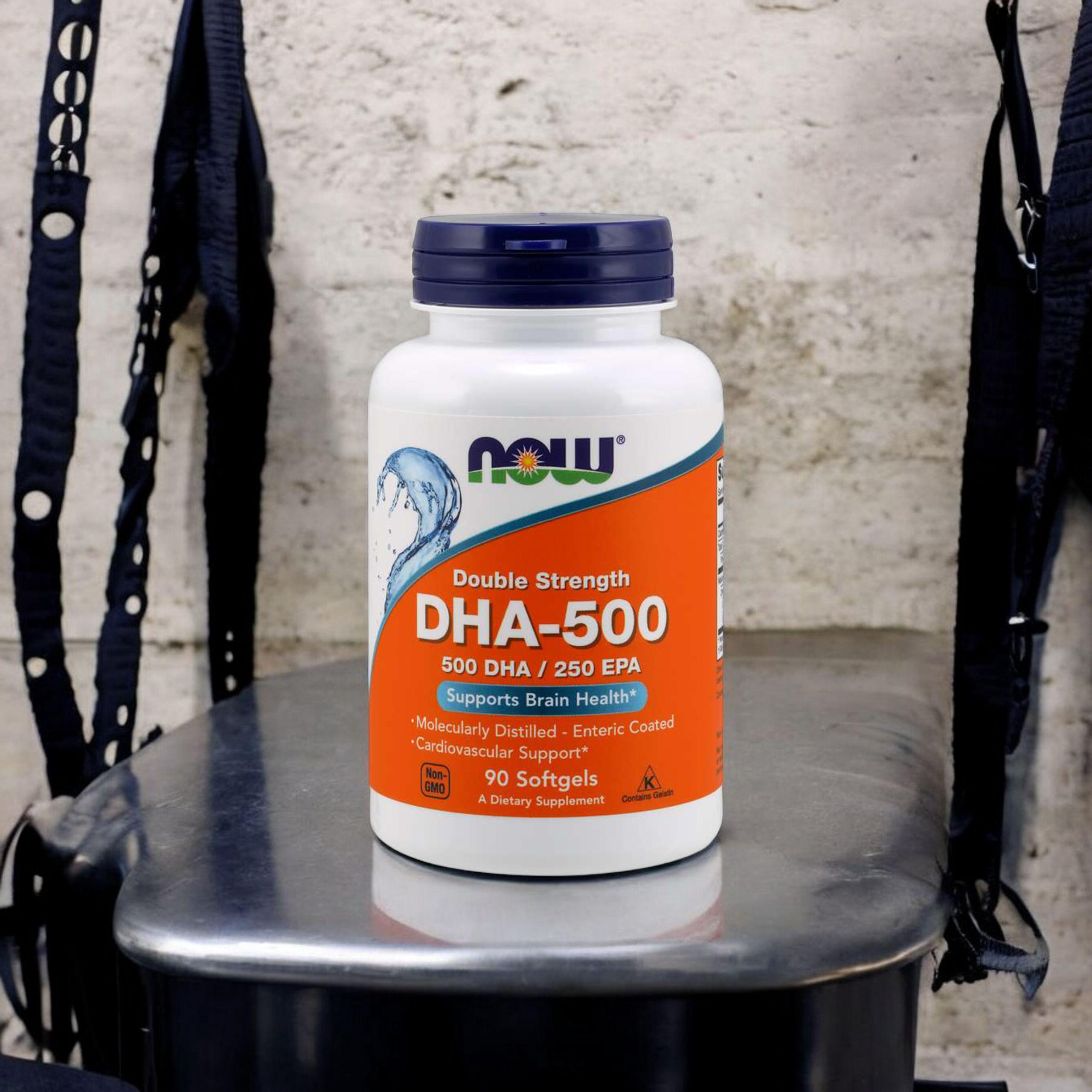 NOW DHA 500mg - 90softgels