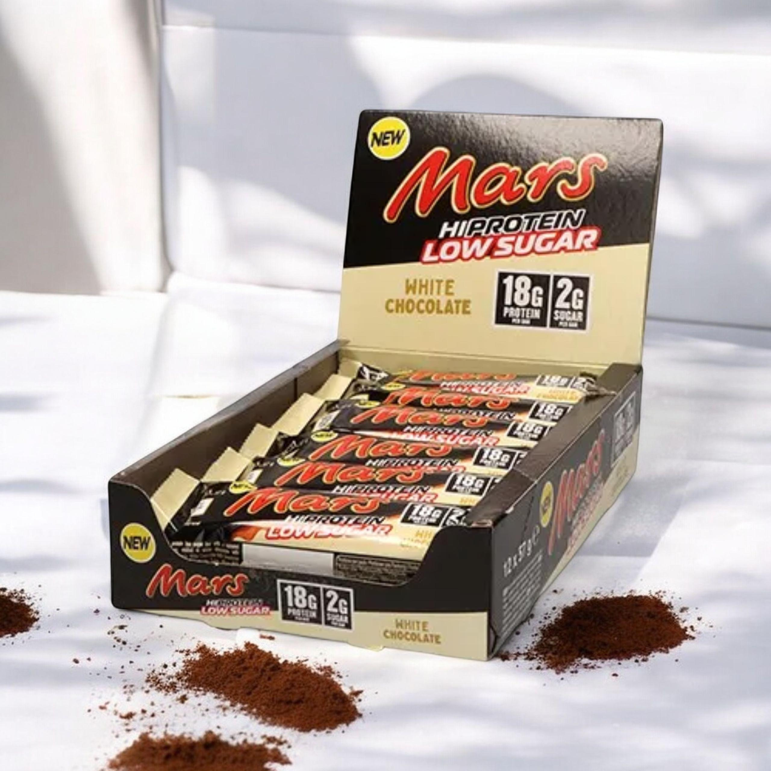 Mars - Barre Mars HIProtein LS - 12x 57g - Chocolat blanc