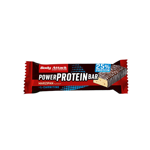 BODY ATTACK Baton Power Protein Bar - 35g - Marzipan - VENTE