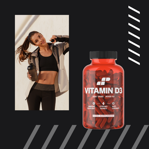 MP NUTRITION Vitamin D3 8000IU - 200tabs