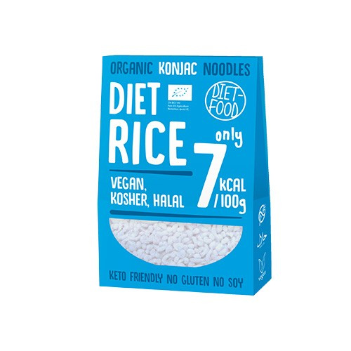 DIET FOOD Bio - Diet Rice - 300g - Pâtes de Konjac