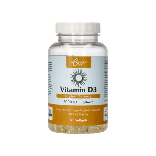 VITALMAX CARE Vitamine D3 2000 UI - 120 softgels