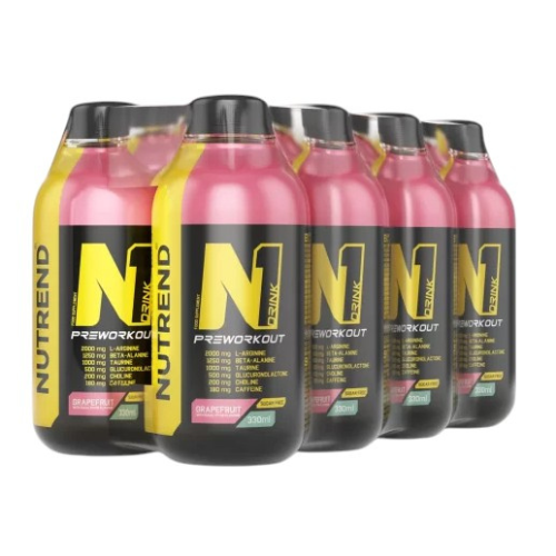 NUTREND N1 Drink PreWorkout - 8x 330ml