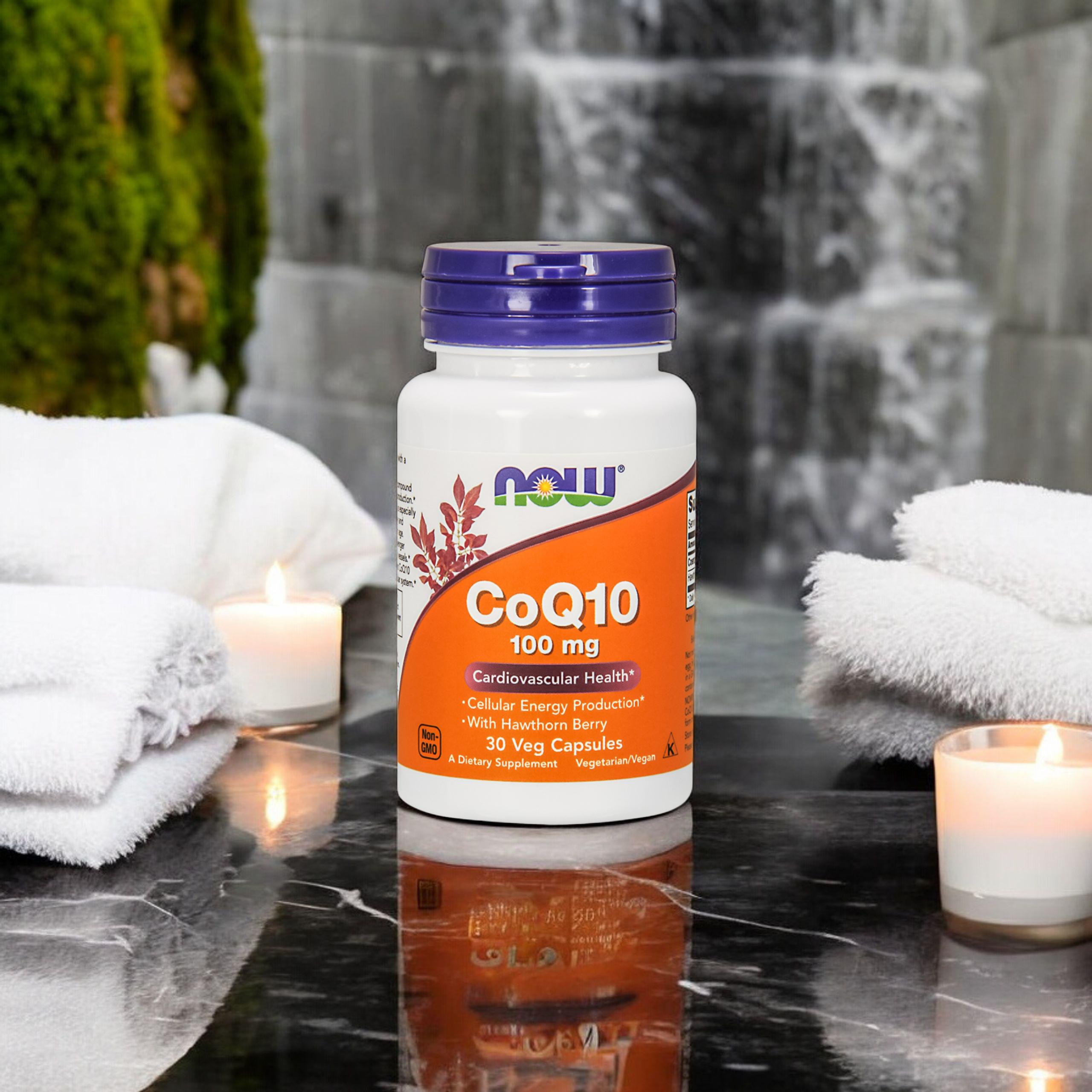 NOW CoQ10 ( Coenzyme Q10 ) 100mg - 30vegcaps